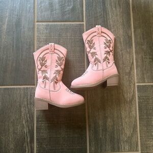 Pink Toddler Cowgirl Boots